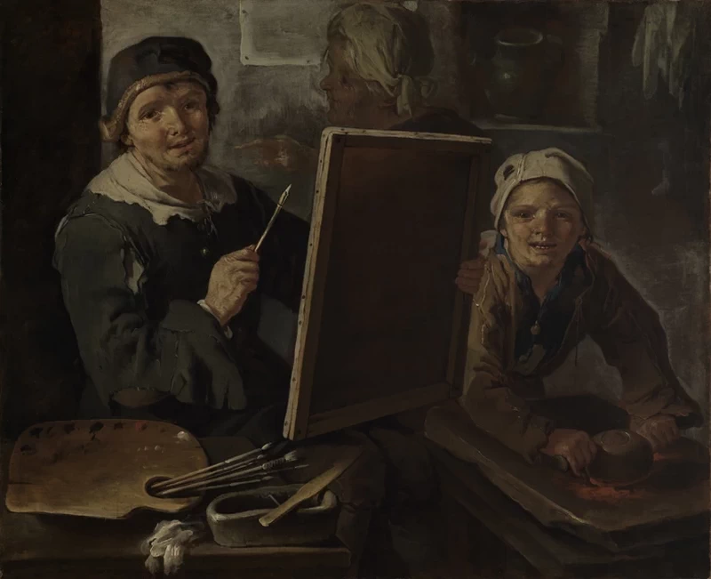 Il pittore nella sua bottega - Staatliche Kunsthalle Karlsruhe